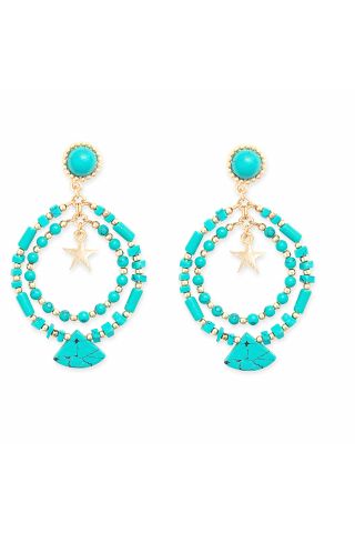 Two of One Star Earrings