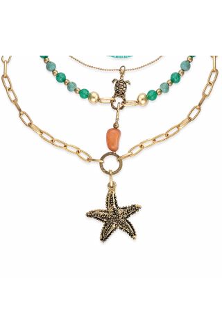 Life Ashore Multistrand Necklace