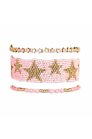 Starshine Bracelet in pink