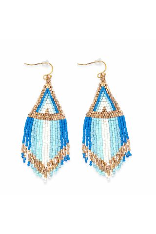 Claridad Earrings in Blue