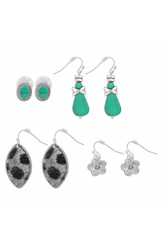 Audrey's Joy Set Of Four Earrings