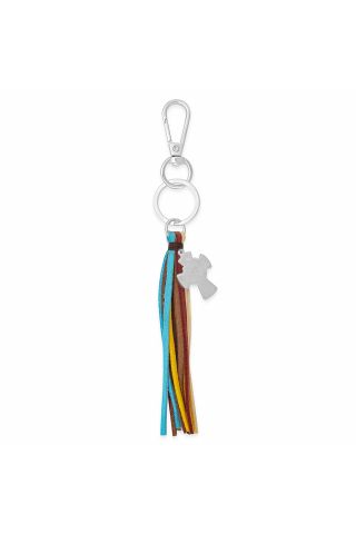 Colorful Tassel Key Fob