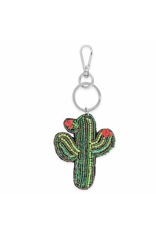 Cute as a Cactus Key Fob