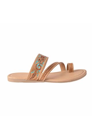 Lannie Mae Sandals in Honey