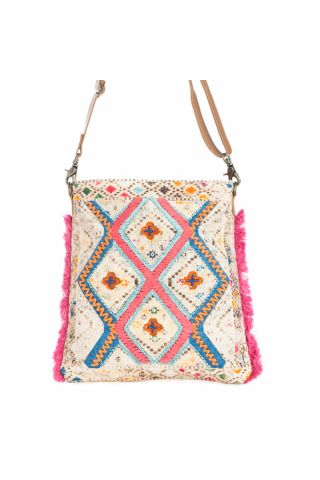 Quad Desert Blooms Messenger Bag