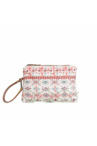 Tres de Quatro Clutch Pouch