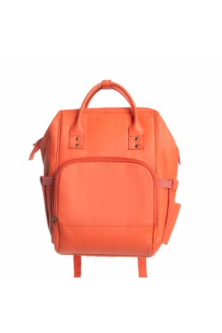 Canyon Colours Diaper Bag Backpack in Salmon