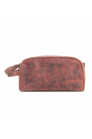 Eagle's Talon Toiletries Bag in Smoky Rust