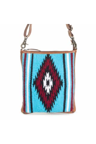 Tapestry Treasure Crossbody Bag