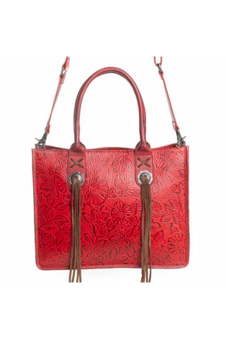 Angelstone Ridge Handbag in Scarlet