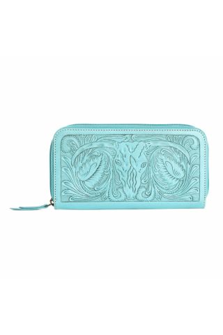 Steerhallow Canyon Wallet in  Turquoise