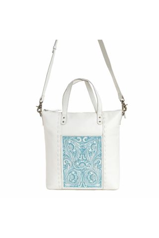 Steerhallow Canyon Shoulder Bag in White