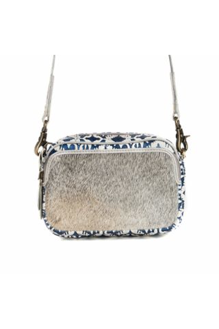 Tilla's Mine Trail Shoulder Bag in Blue & Gray