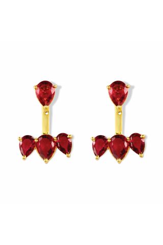 RUBY STUD EARRINGS