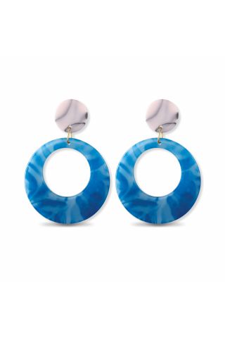 SKY'S THE LIMIT HOOP EARRINGS 