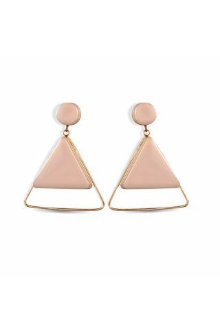 DAINTY PINK DROP EARRINGS