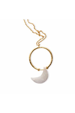 ANGEL CRESCENT NECKLACE