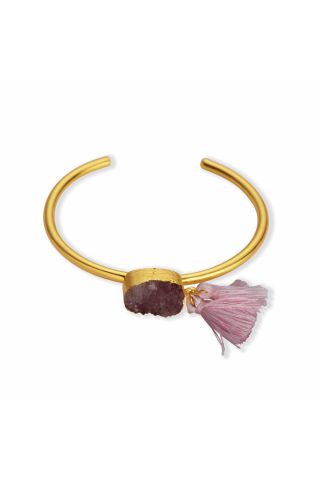 PURPLE FLORET BRACELET