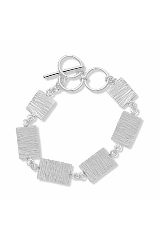 Silvery charm bracelet