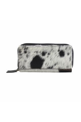 DALMATIANS LEATHER AND HAIRON WALLET