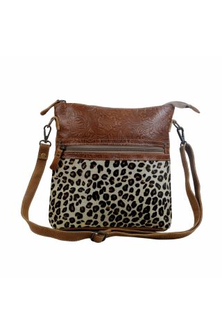 Dynamic Leopard print hairon bag 