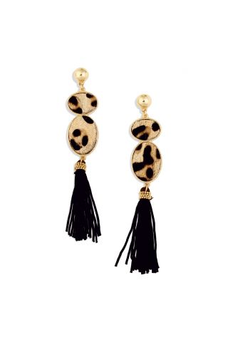 Black Tassle earrings