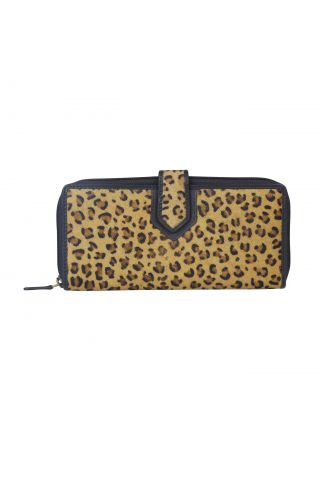 Gutsy Leopard Print Wallet