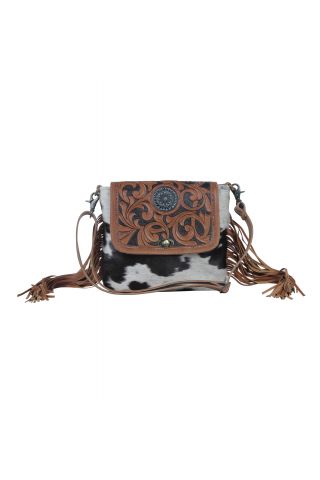 brown boughs 
Hand-Tooled Bag