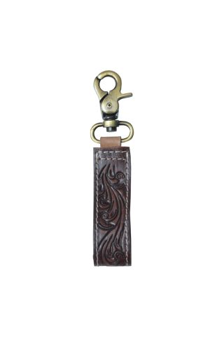 Brown Waves 
Key Fob