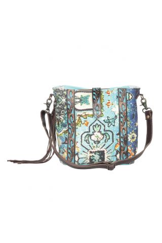 Cool mantra Hand-Tooled Bag
