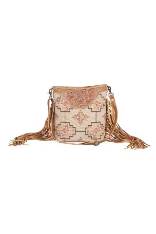Accelerate Hand-Tooled Bag