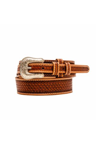 Vandal Hand-Tooled Leather Belt