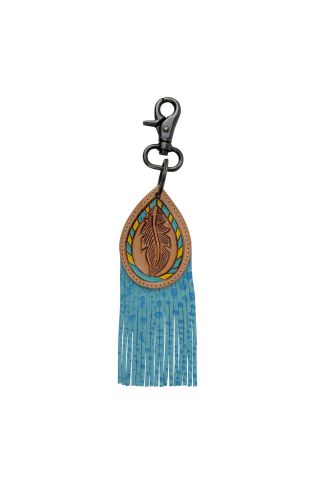 Ethnic blues Key Fob