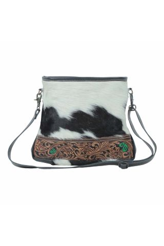 Silhouette Hand-Tooled Bag