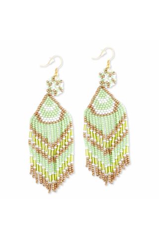 Mint earring