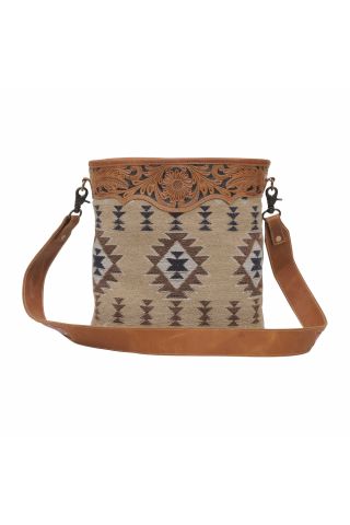 traditional touch Hand-Tooled Bag