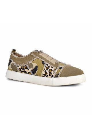 Women's comouflage and Leopard Sneaker