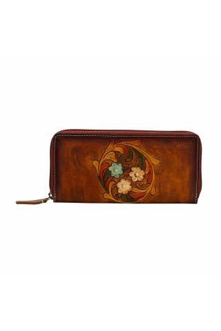 Floral Circular Wallet