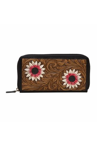 Orange Bloom Wallet