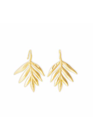 GOLDEN FERNS EARRING