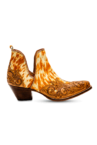 Vestro Western Hand-Tooled Booties