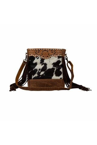 Plains Roundup Leather & Hairon Bag