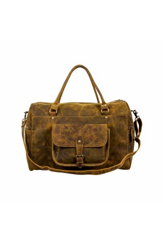 San Angelo Leather Traveler Bag