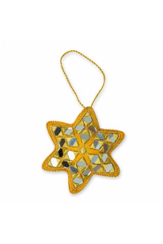 Jeweled Braid Trim Holiday Star