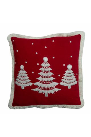 Christmas Tree Hill Pillow