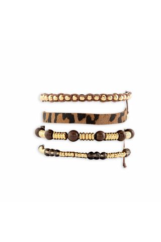 Safari’s End Stacked Bracelet