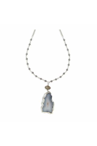 Gladness Stone Pendant Necklace