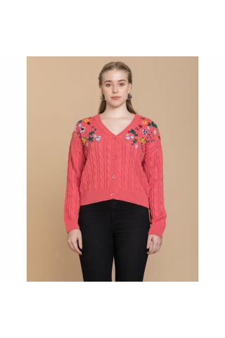Alayna Floral Embroidered Sweater