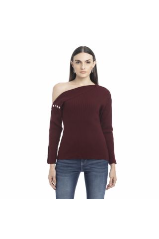 Kendall Side Button Sweater