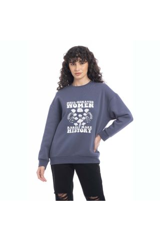 Well-Behaved Women Oversized Sweatshirt